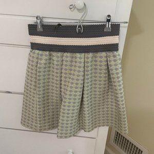 Anthropologie Maeve High Waisted Mini Skirt